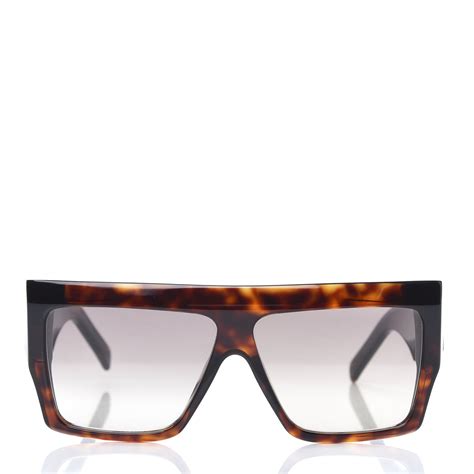 celine cl 400921|CELINE Rectangular Sunglasses CL400921 Black.